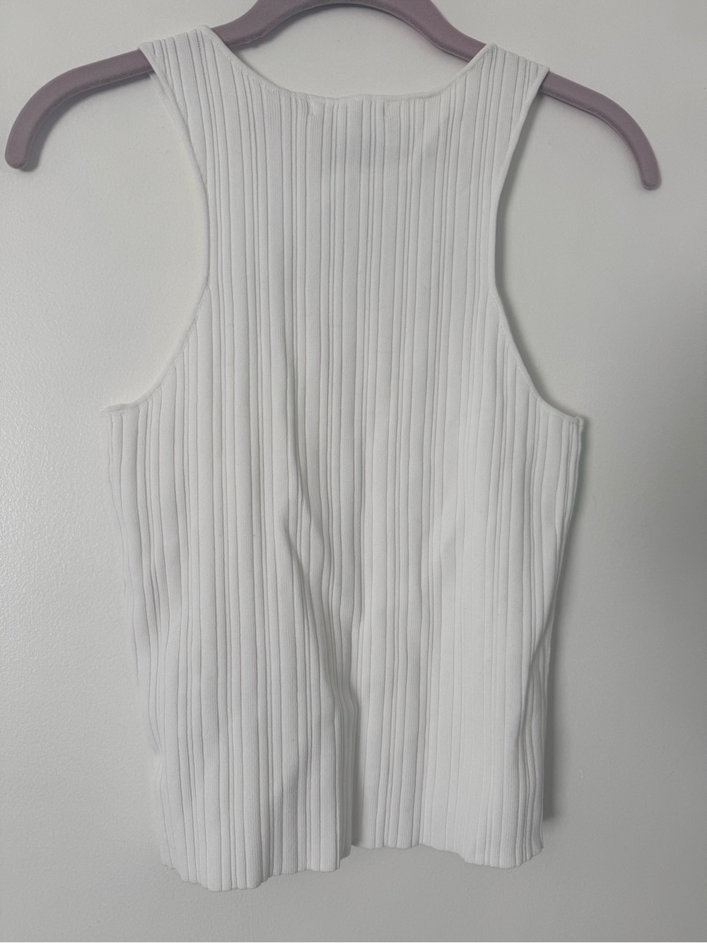 GREY LAB Ribbed Racer Back Slick Tank - Picture 4 of 4